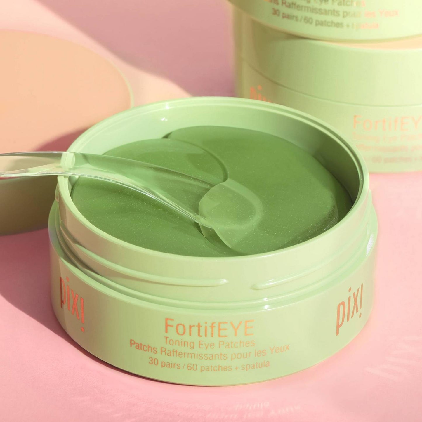 Pixi FortifEYE Parches De Hidrogel Tonificantes y Reafirmantes x 60 Parches.