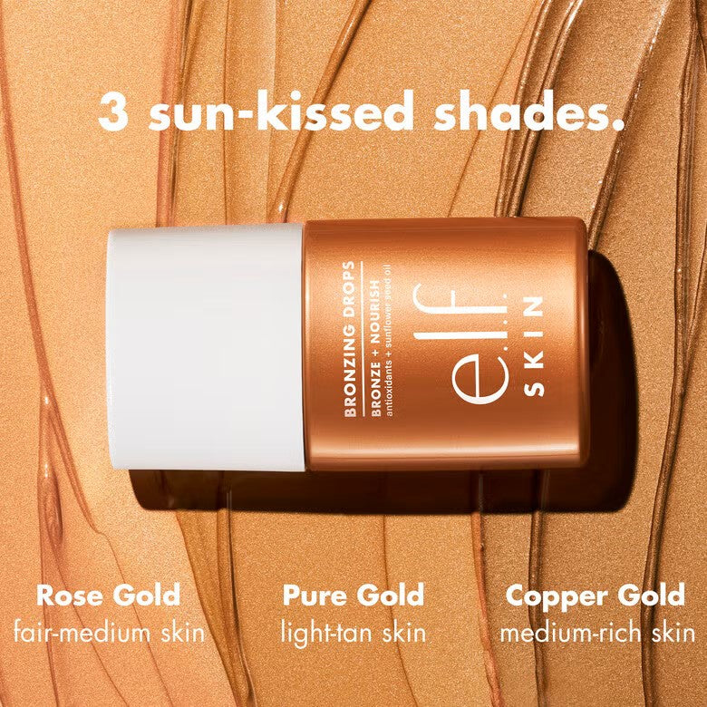 Elf Skin Bronzing Drops Bronceador Liquido Antioxidante.