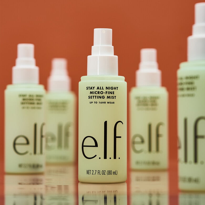Elf Stay All Night Micro-Fine Setting Mist Fijador De Maquillaje.