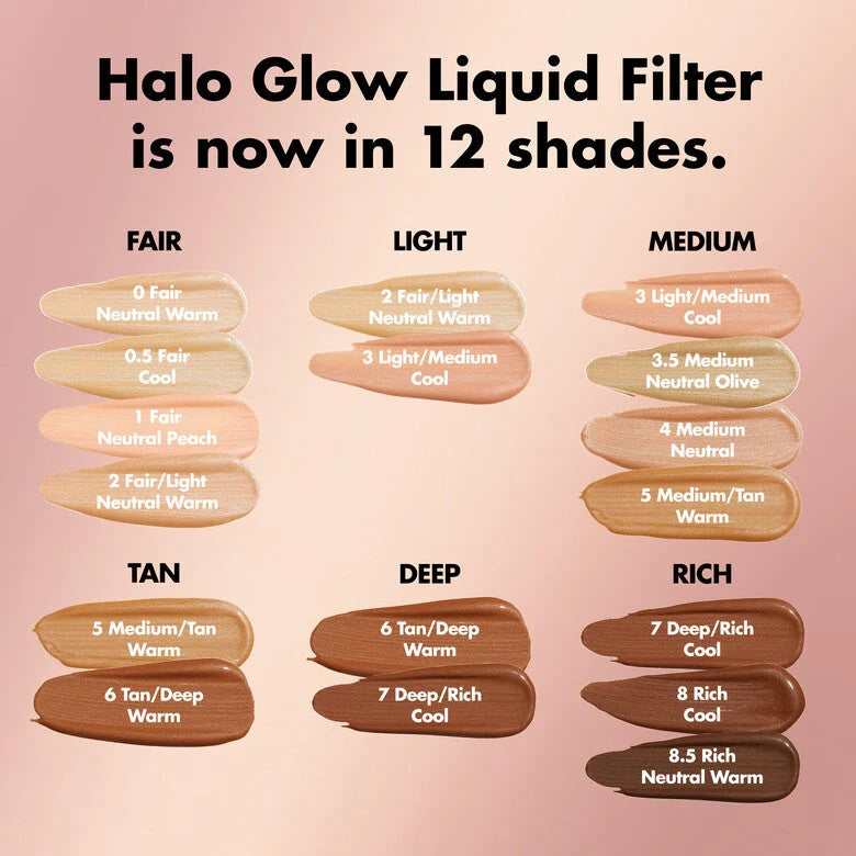 Elf Halo Glow Liquid Filter.