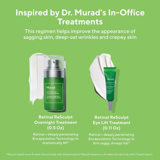Murad Retinal Kit Facial Lifting, Reafirmante Y Antienvejecimiento.