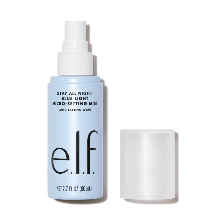 E.l.f Fijador De Maquillaje Stay All Night Blue Light Micro-Setting Mist.