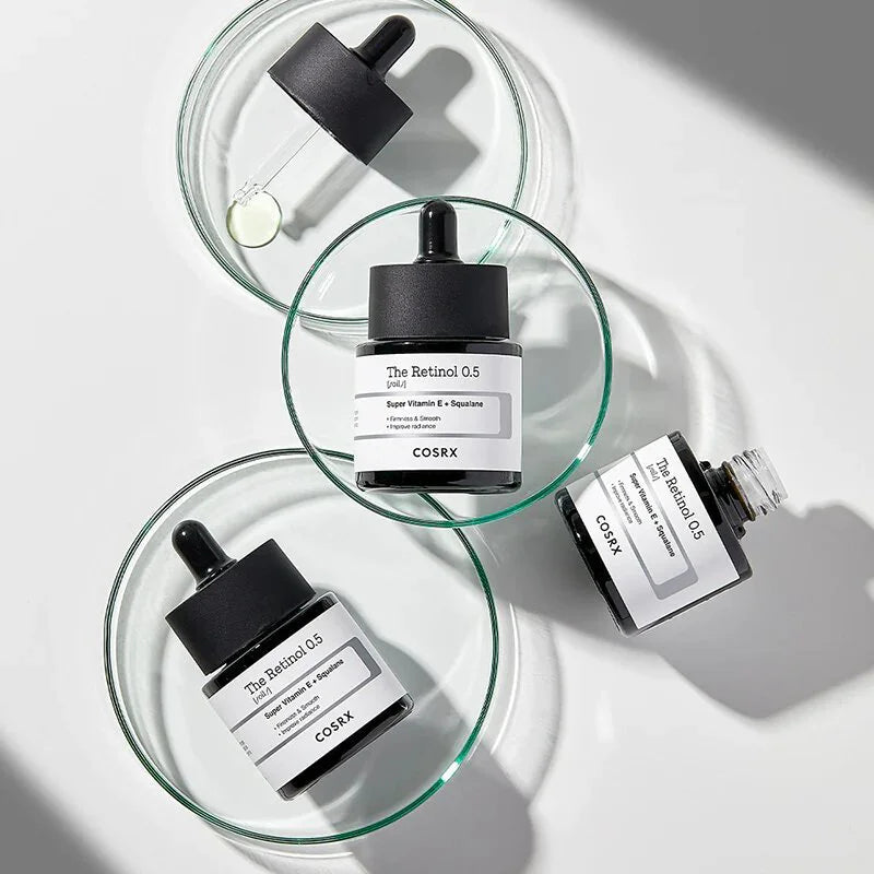Kit Cuidado Facial Cosrx Retinol + Niacinamida + Nyx Gloss Voluminizador.