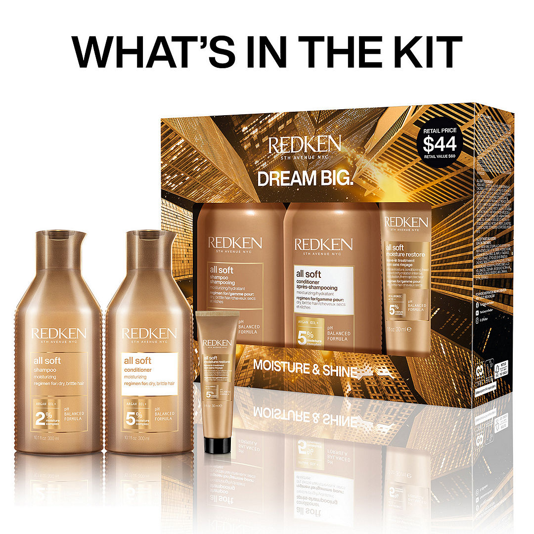 Kit Redken Restaurador e Hidratante Para El Cabello Dream Big.