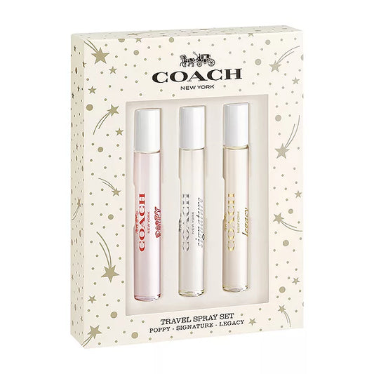 Set Regalo Perfume Coach x3.