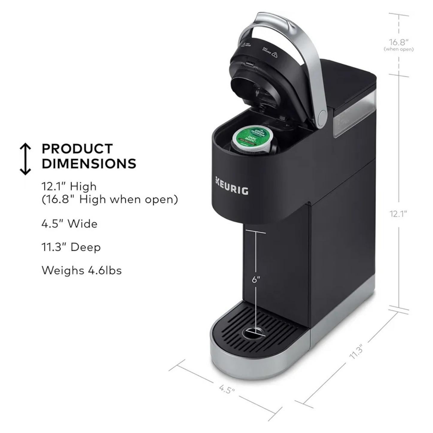 Keurig K-Mini Plus® Cafetera Capsulas + Regalo Sorpresa.