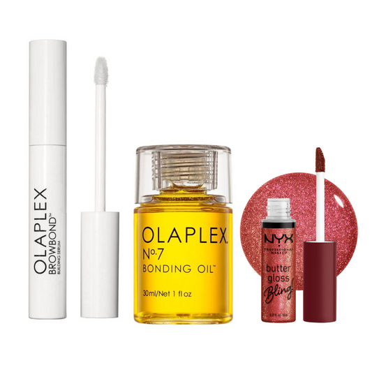 Kit Olaplex Tratamiento Crecimiento+ Reparador + Protector Amystore.