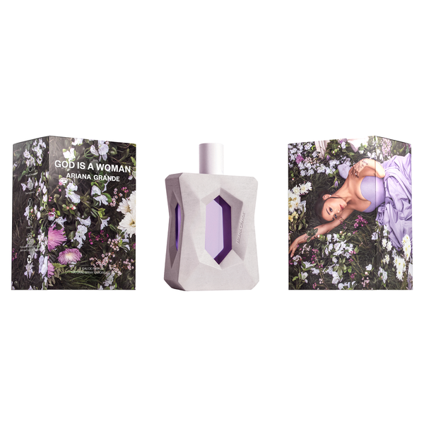 Kit Perfume Ariana Grande God Is A Women + Rubor Pixi + Elf Lip Oil Glimmer.