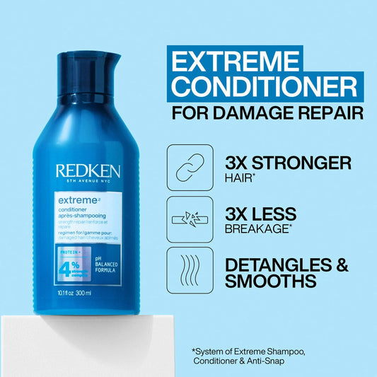 Redken Extreme Acondicionador Restaurador del Daño y Fortalecedor.
