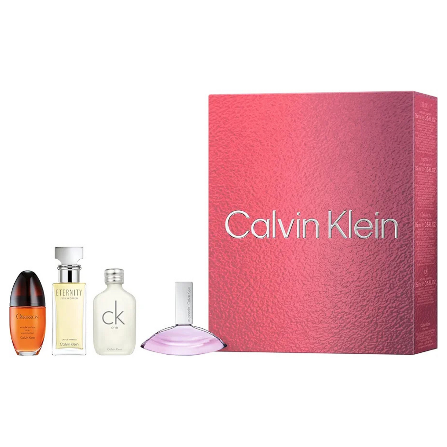 Calvin Klein Set Women x4 Mini Perfumes.