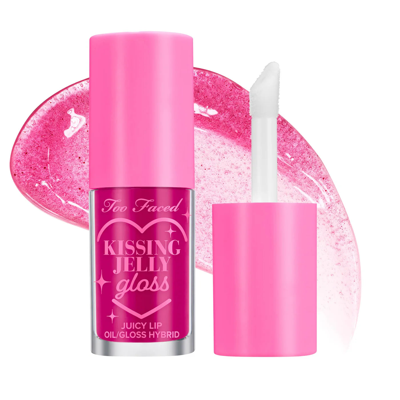 Too Faced Lip Oil Gloss Kissing Jelly.