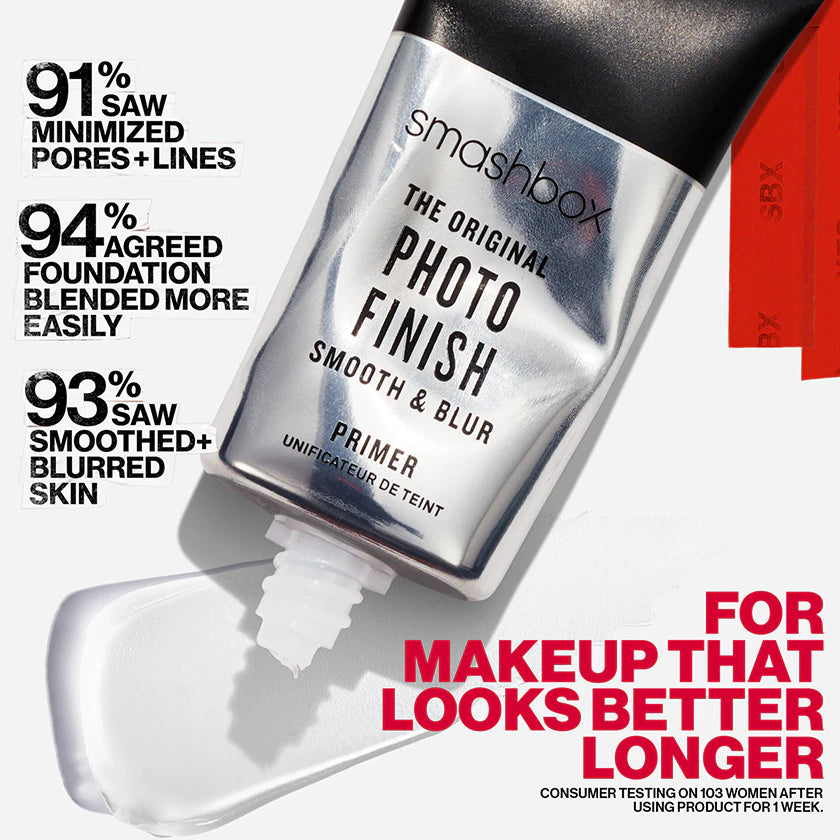 Primer Smashbox Photo Finish Minimizador de Poros.